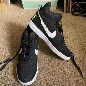 Men’s Black 2016 Nike Court Borough Sneakers 838938-010